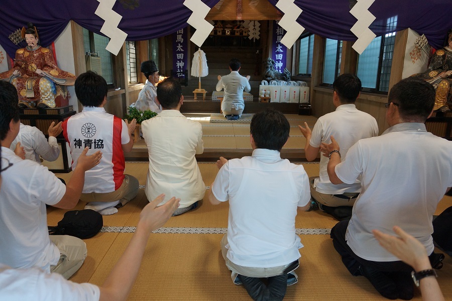 北海道神道青年協議会支援活動
