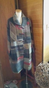 裂き織りのコート | MONA－rimeiku
