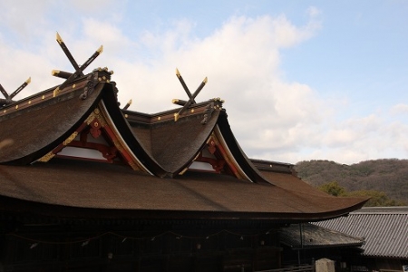 お正月の吉備津神社