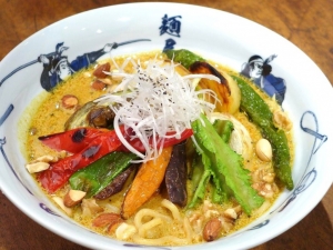 ベジ白湯カレー麺