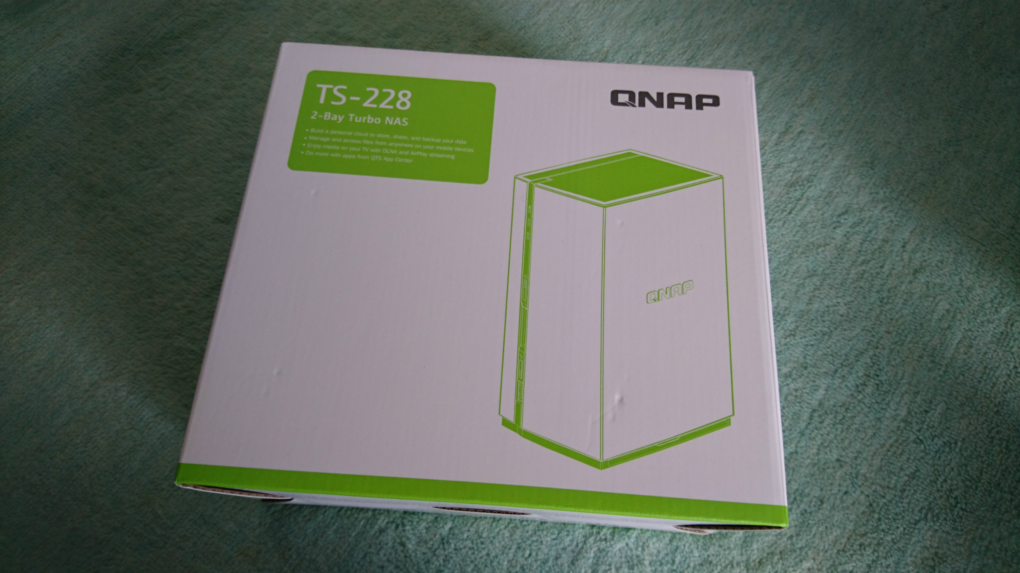 【QNAP NAS】TS-228